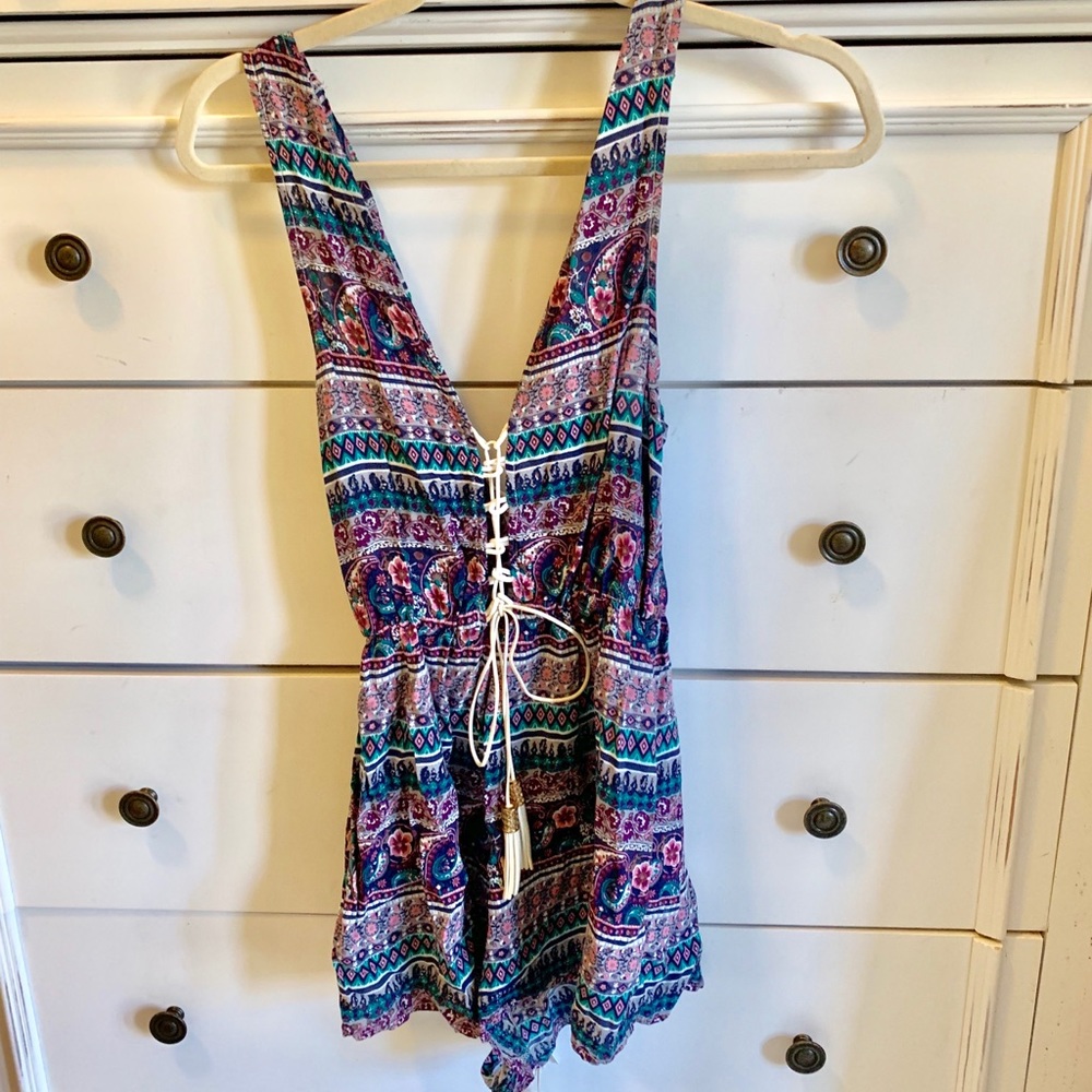 LF Patterned Romper - Picture 2 of 7